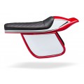 C-Racer "Bolntor Racing" Universal Flat Track Seat and Tail Fairing with Number Plates - SCR5.1
